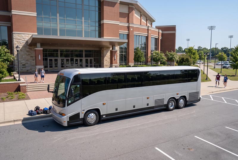 Sports Team Charter Bus Rentals in Bend, OR